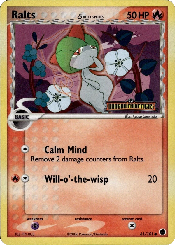 Ralts δ — Dragon Frontiers #061 / 101