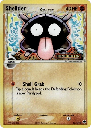 Shellder δ