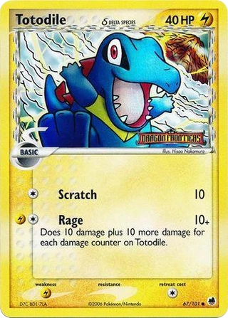 Totodile δ