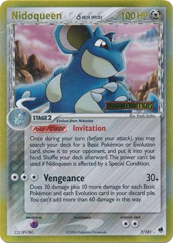 Nidoqueen δ — Dragon Frontiers #007 / 101