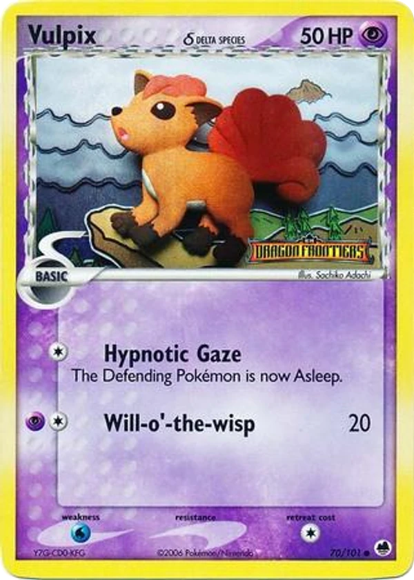 Vulpix δ — Dragon Frontiers #070 / 101