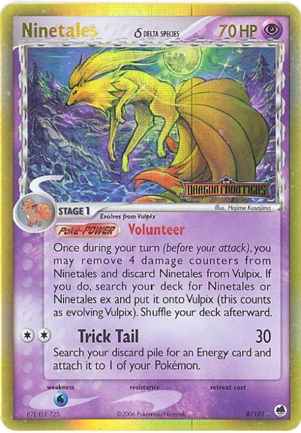 Ninetales δ — Dragon Frontiers #008 / 101