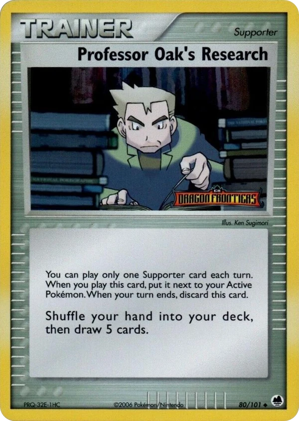 Professor Oak's Research — Dragon Frontiers #080 / 101