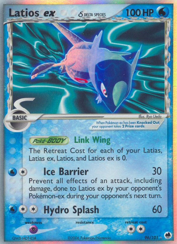 Latios ex δ — Dragon Frontiers #096 / 101