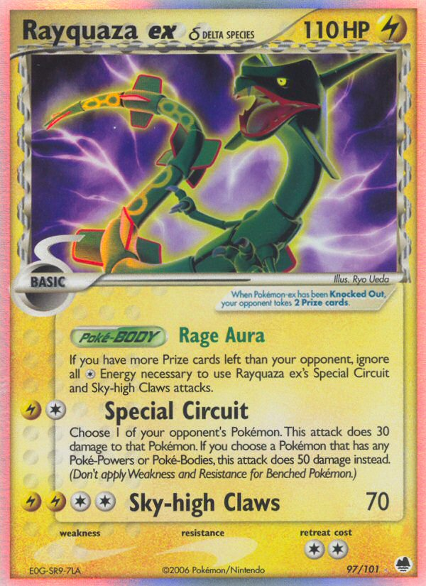 Rayquaza ex δ — Dragon Frontiers #097 / 101