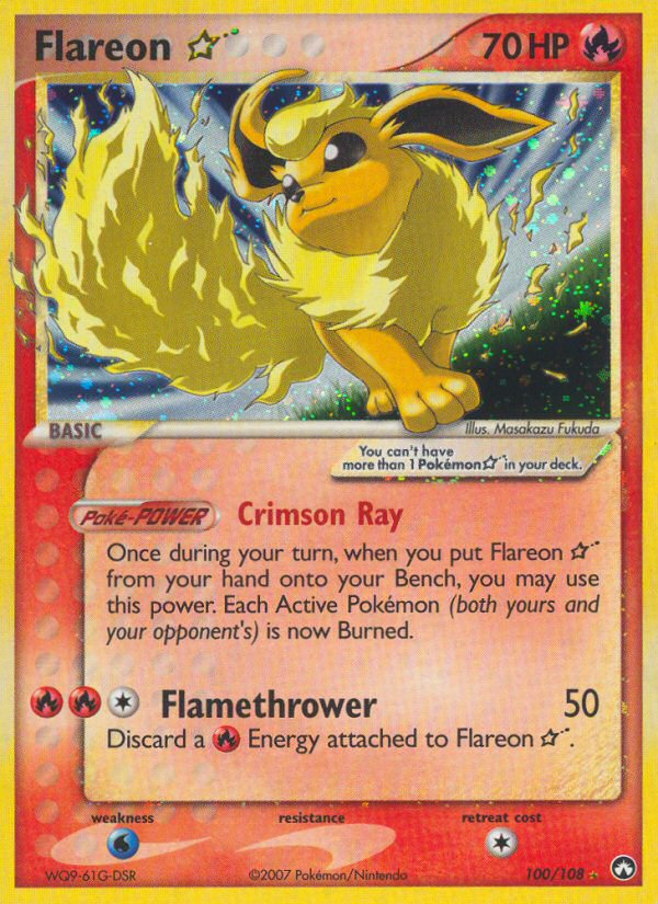 Flareon ☆ — Power Keepers #100 / 108