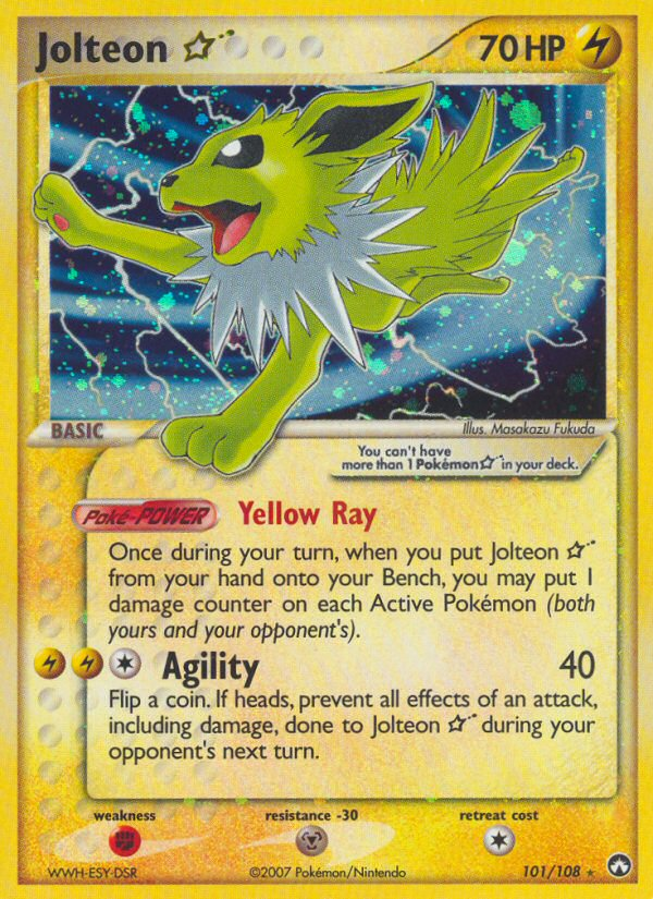 Jolteon ☆ — Power Keepers #101 / 108