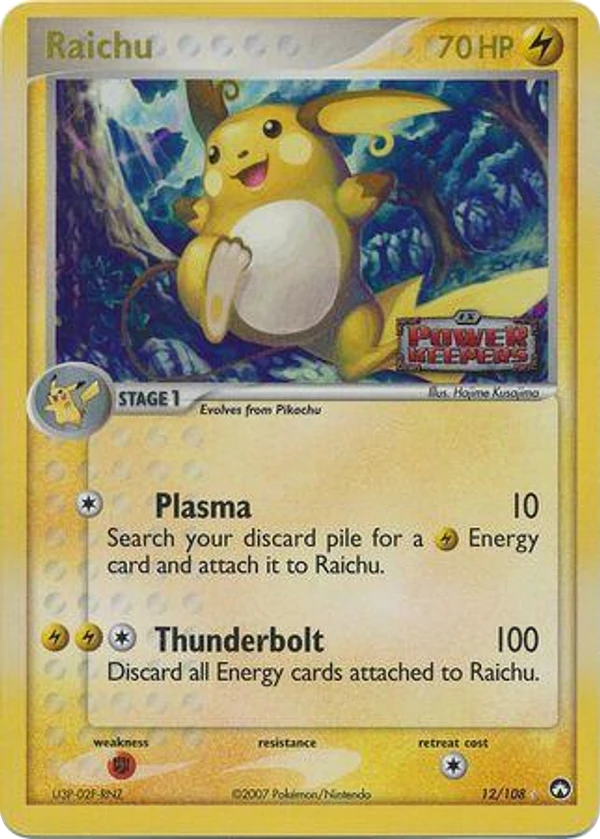 Raichu — Power Keepers #012 / 108