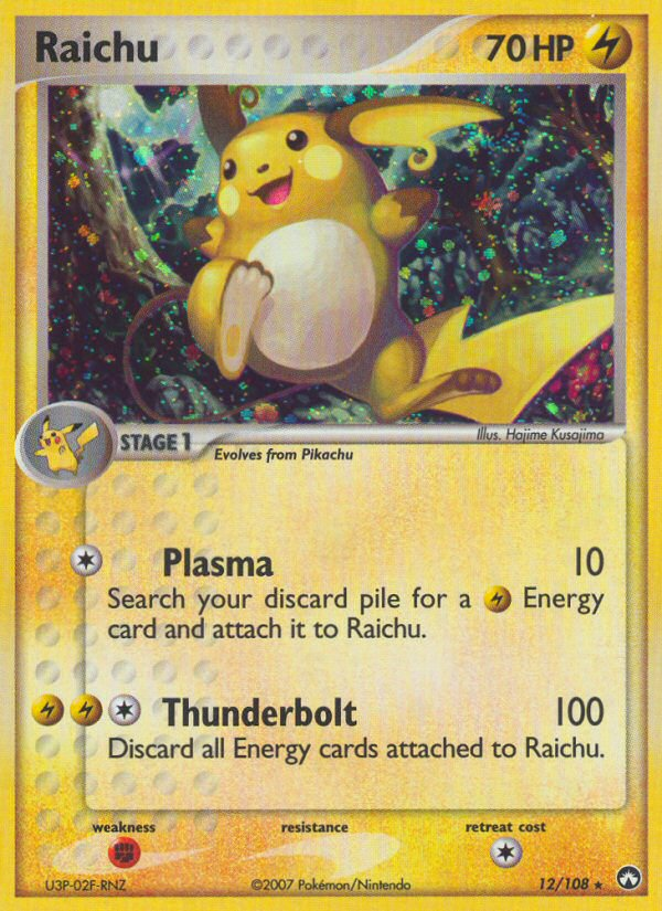 Raichu — Power Keepers #012 / 108