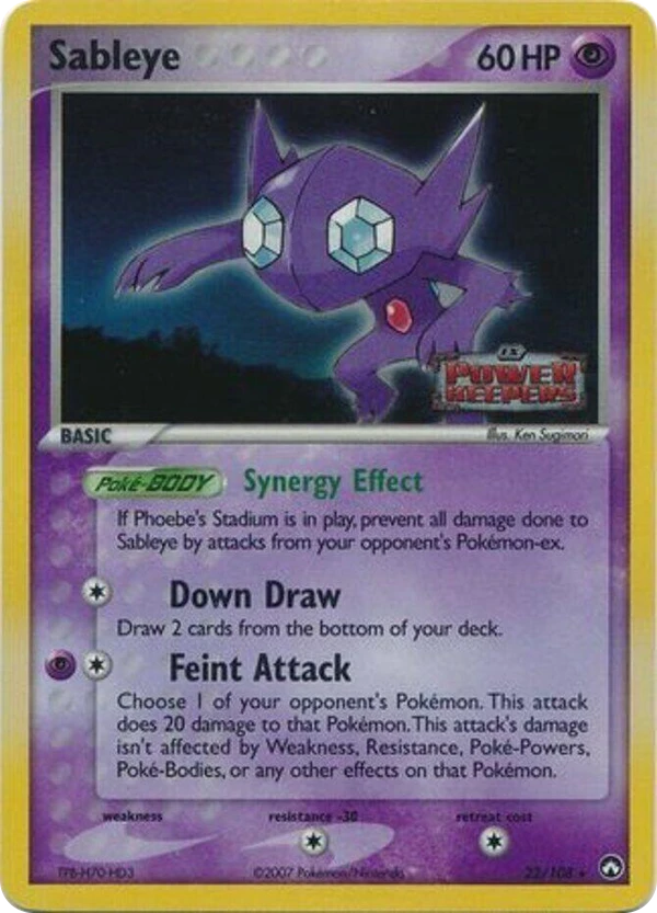 Sableye — Power Keepers #022 / 108