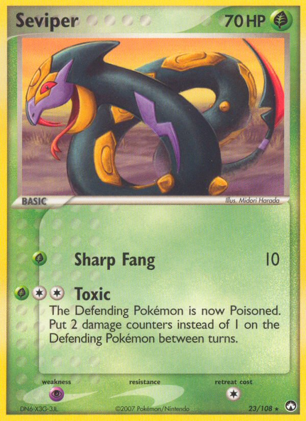 Seviper — Power Keepers #023 / 108