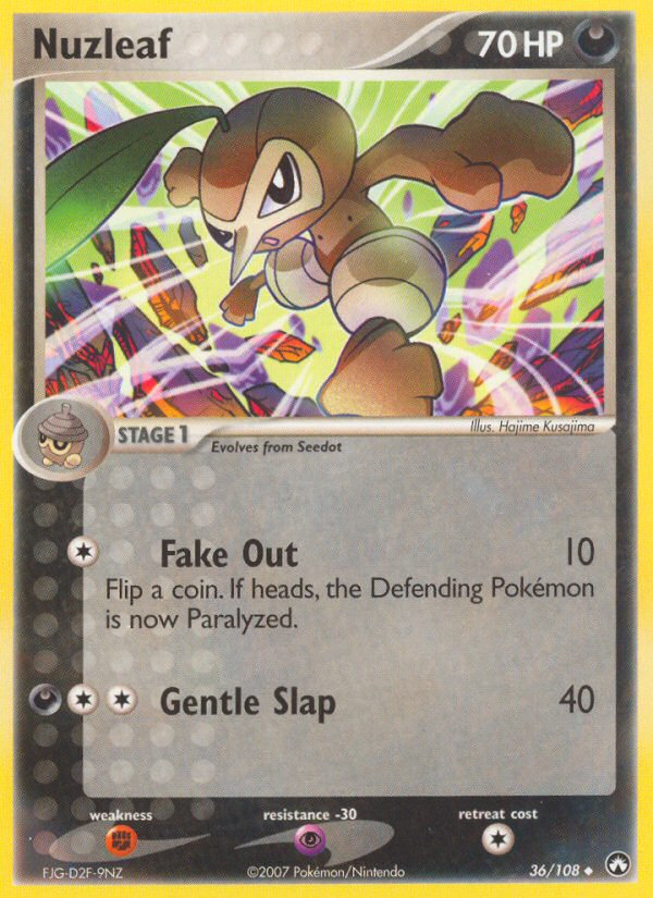 Nuzleaf — Power Keepers #036 / 108