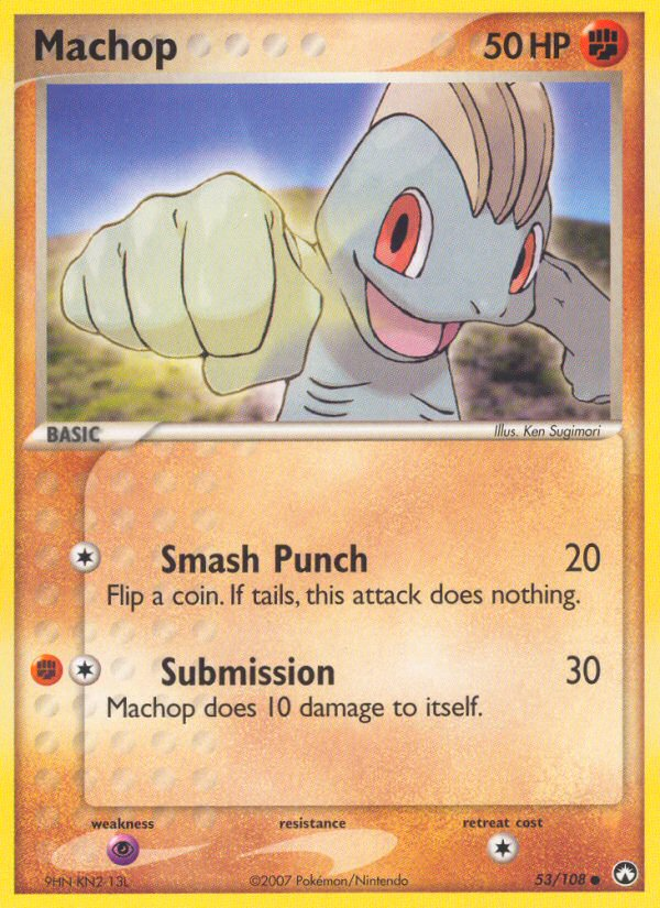 Machop — Power Keepers #053 / 108