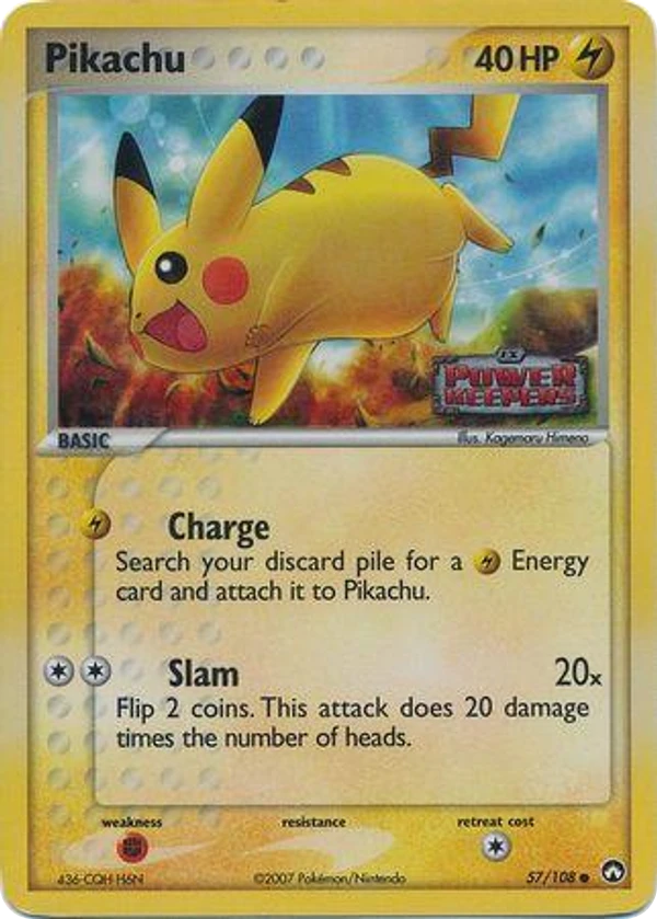 Pikachu — Power Keepers #057 / 108