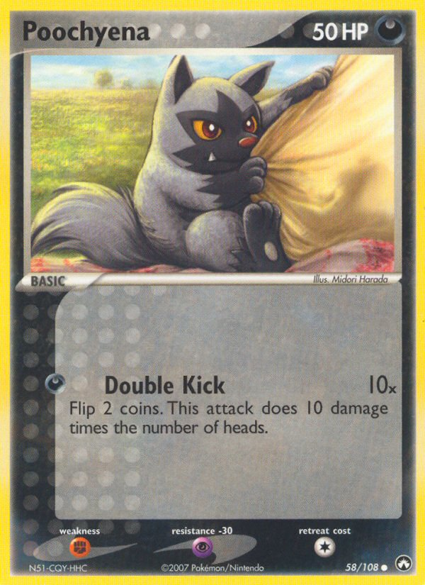 Poochyena — Power Keepers #058 / 108