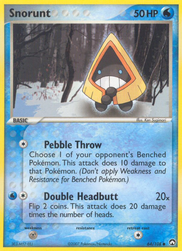 Snorunt — Power Keepers #064 / 108