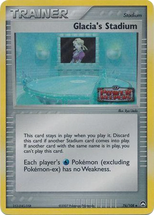 Glacia's Stadium — Power Keepers #076 / 108