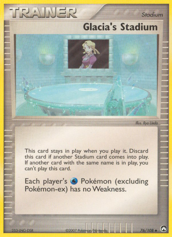 Glacia's Stadium — Power Keepers #076 / 108