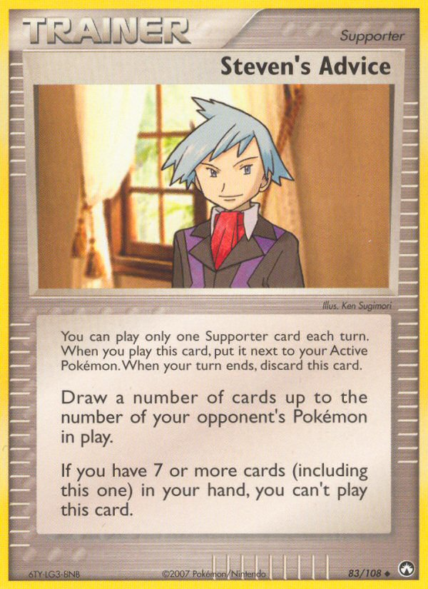 Steven's Advice — Power Keepers #083 / 108