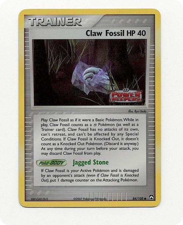 Claw Fossil — Power Keepers #084 / 108