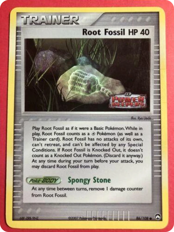 Root Fossil — Power Keepers #086 / 108