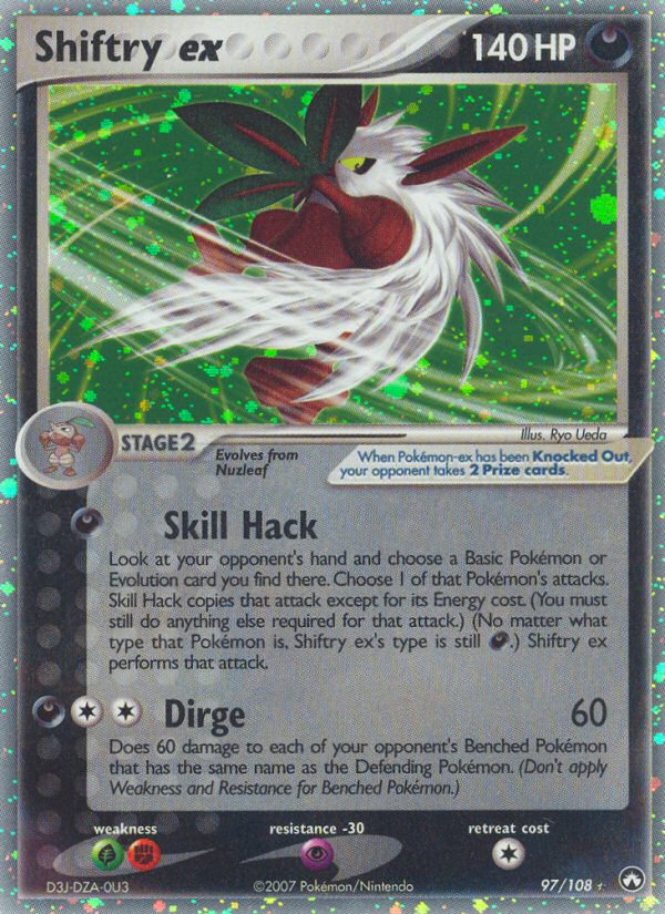 Shiftry ex — Power Keepers #097 / 108