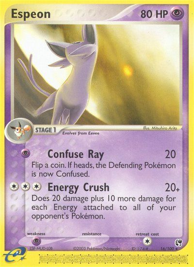 Espeon — Sandstorm #016 / 100