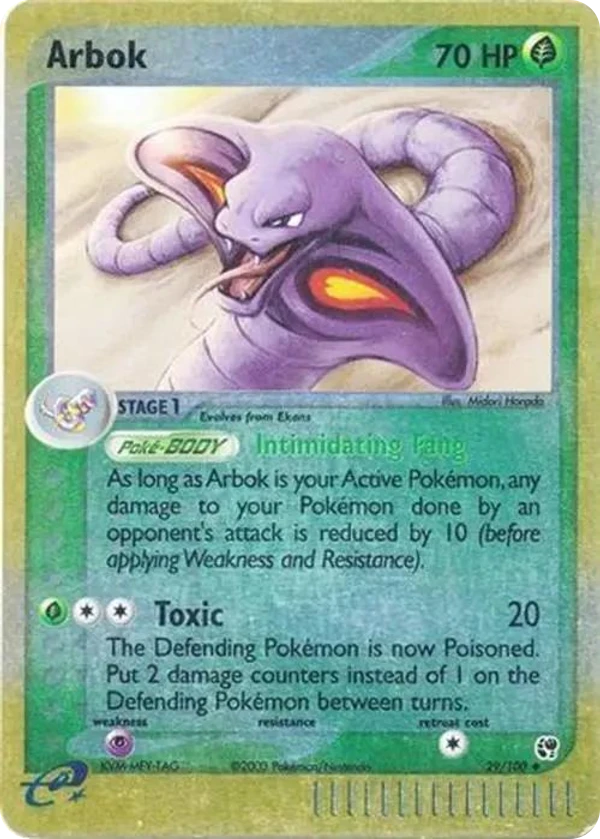 Arbok — Sandstorm #029 / 100