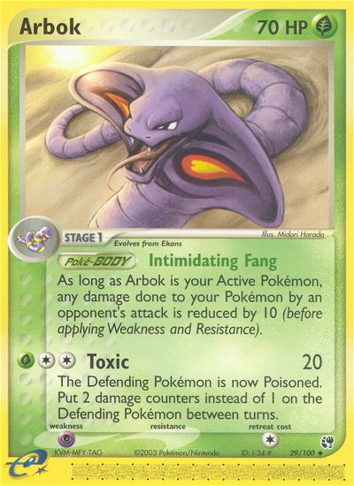 Arbok — Sandstorm #029 / 100