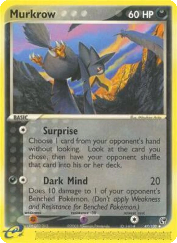 Murkrow — Sandstorm #047 / 100