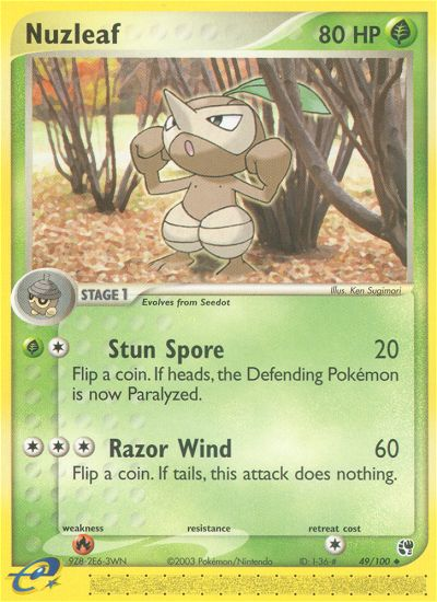 Nuzleaf — Sandstorm #049 / 100