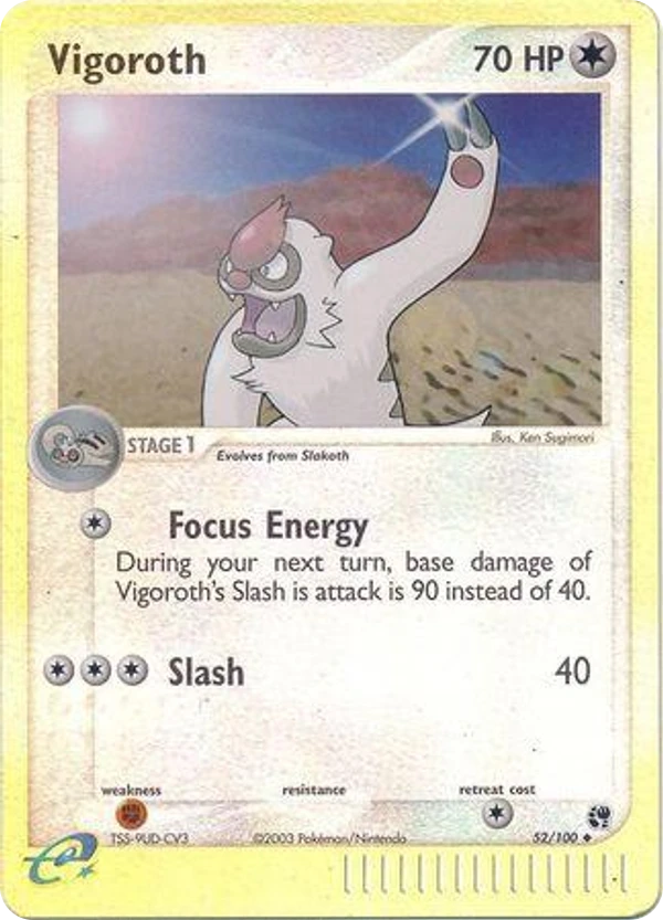 Vigoroth — Sandstorm #052 / 100
