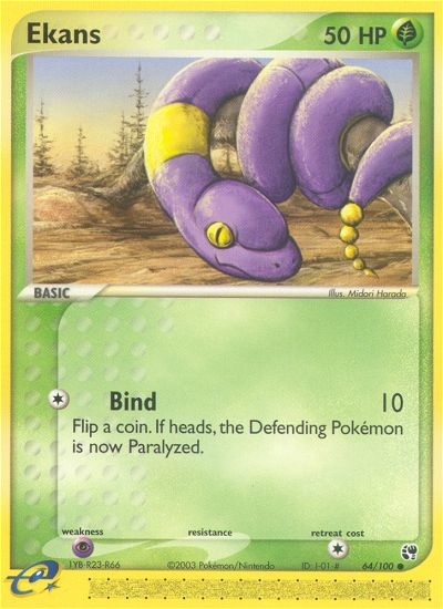 Ekans — Sandstorm #064 / 100
