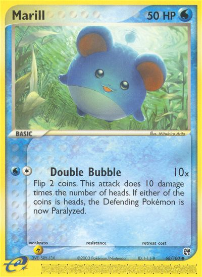 Marill — Sandstorm #068 / 100