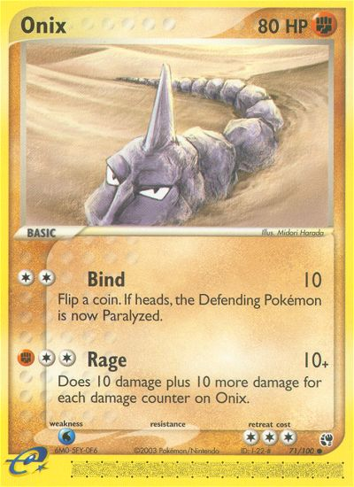 Onix — Sandstorm #071 / 100