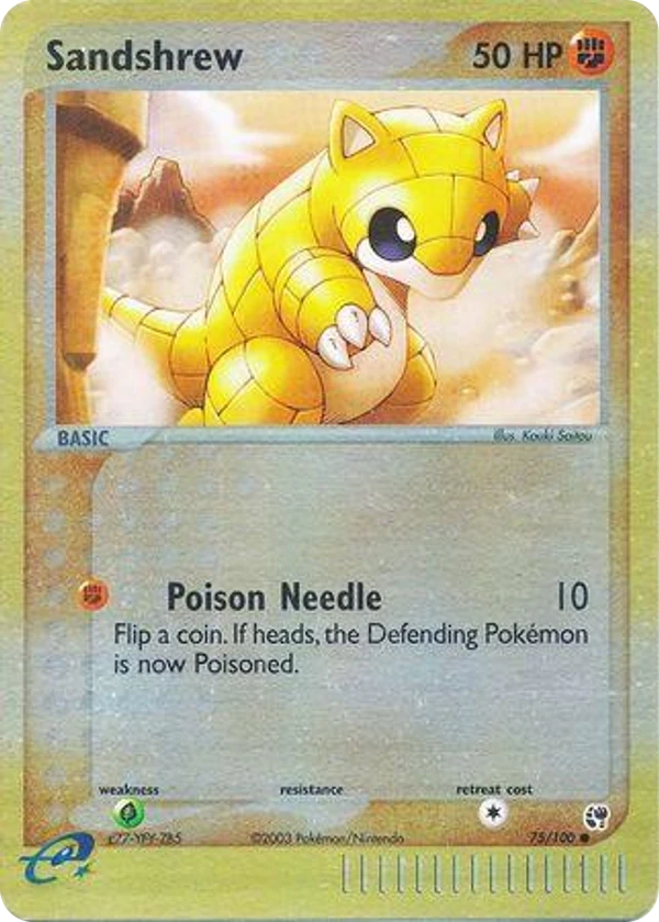 Sandshrew — Sandstorm #075 / 100