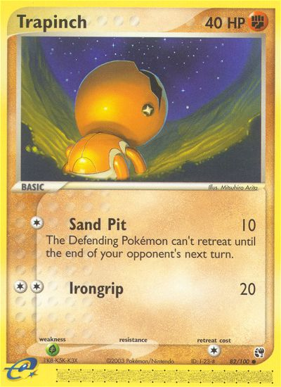 Trapinch — Sandstorm #082 / 100