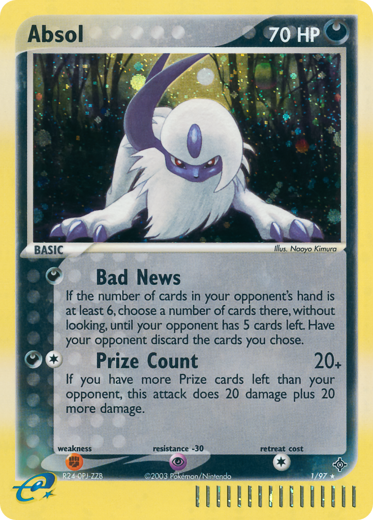 Absol — Dragon #001 / 97