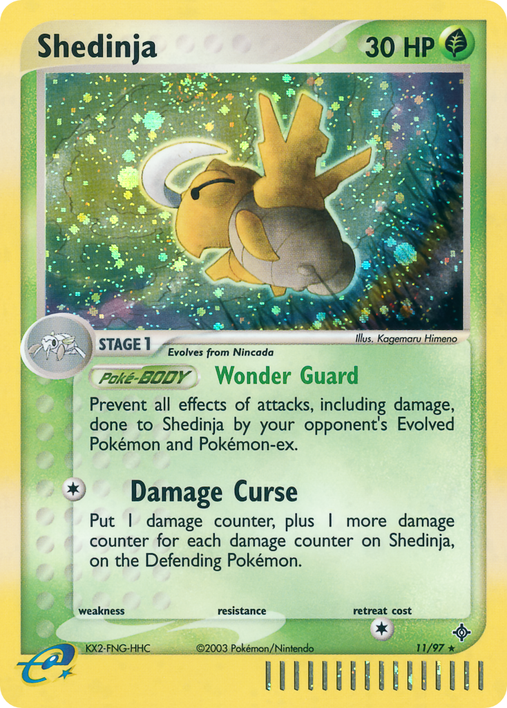 Shedinja — Dragon #011 / 97