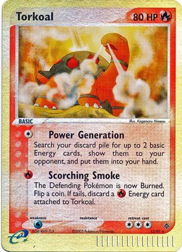Torkoal — Dragon #012 / 97
