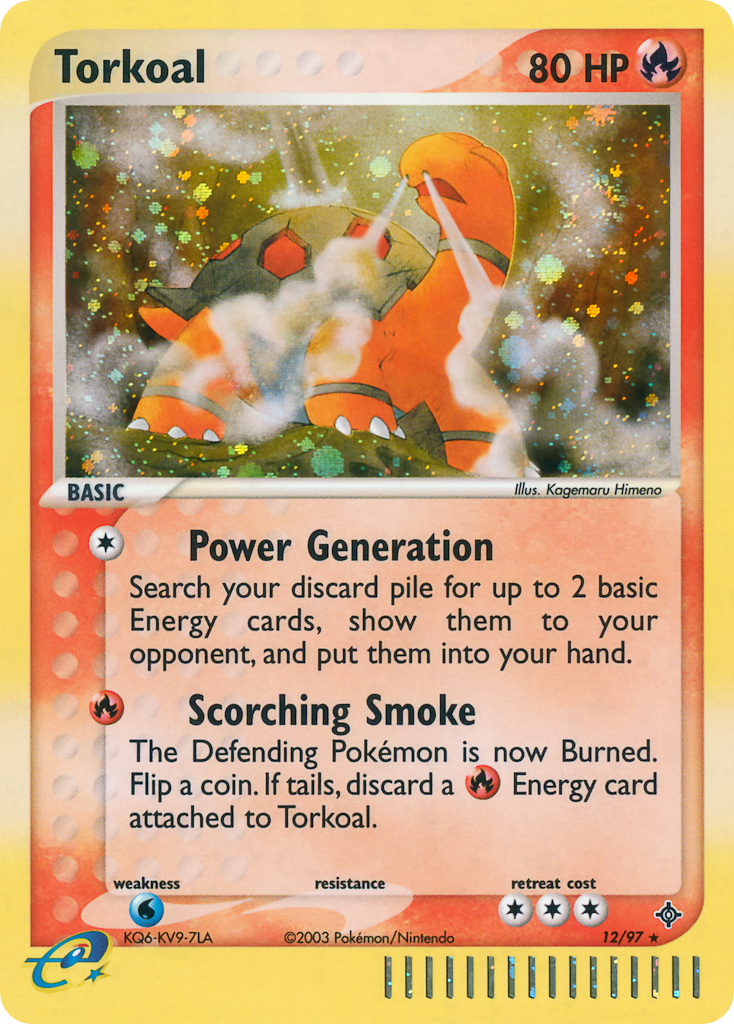 Torkoal — Dragon #012 / 97