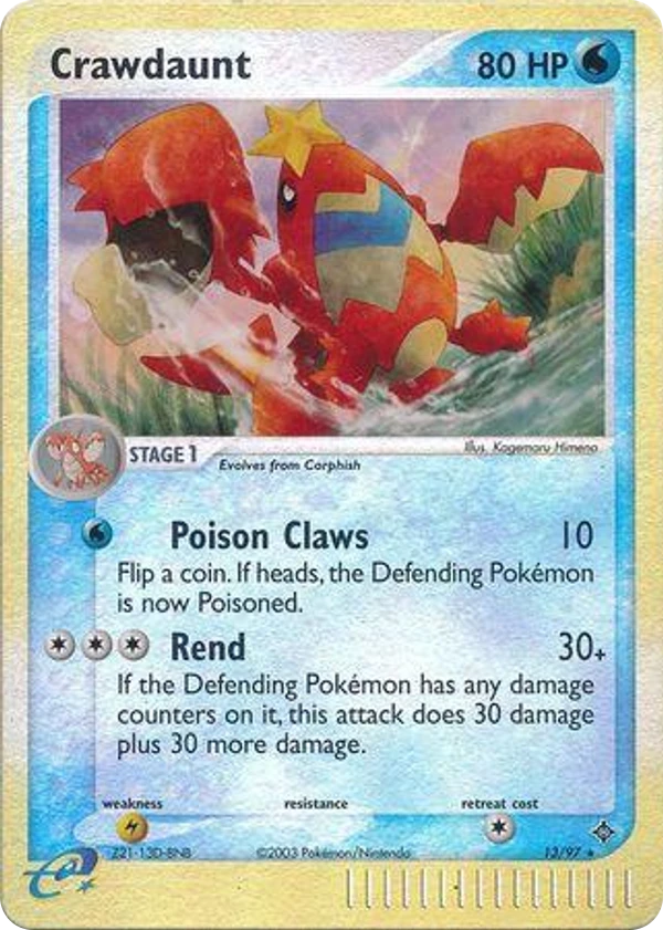 Crawdaunt — Dragon #013 / 97