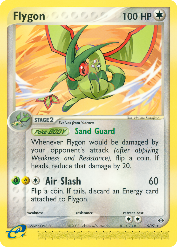 Flygon — Dragon #015 / 97