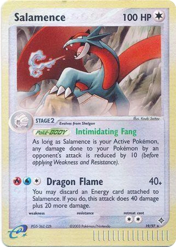 Salamence — Dragon #019 / 97