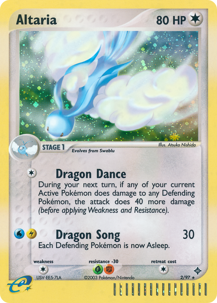 Altaria — Dragon #002 / 97