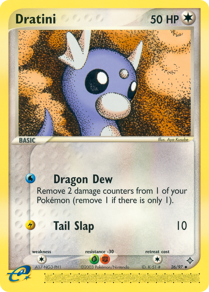 Dratini — Dragon #026 / 97