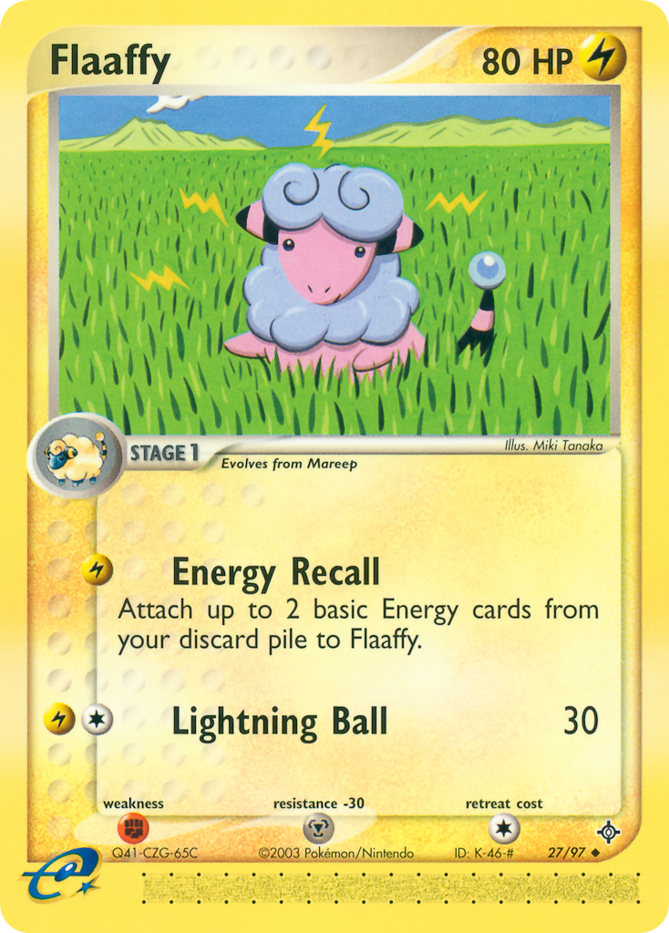 Flaaffy — Dragon #027 / 97