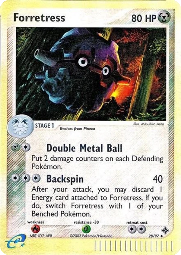 Forretress — Dragon #028 / 97