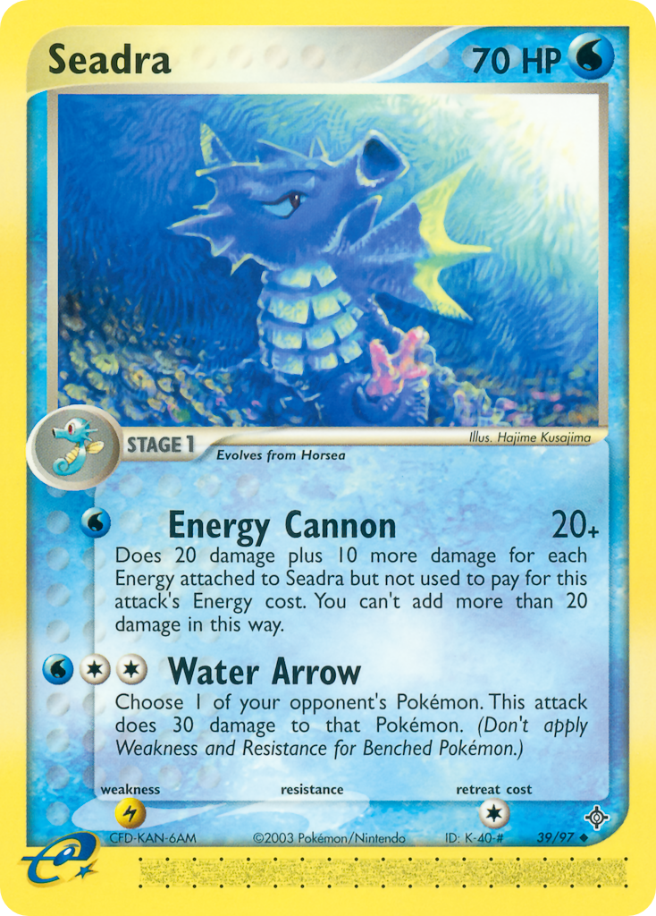 Seadra — Dragon #039 / 97
