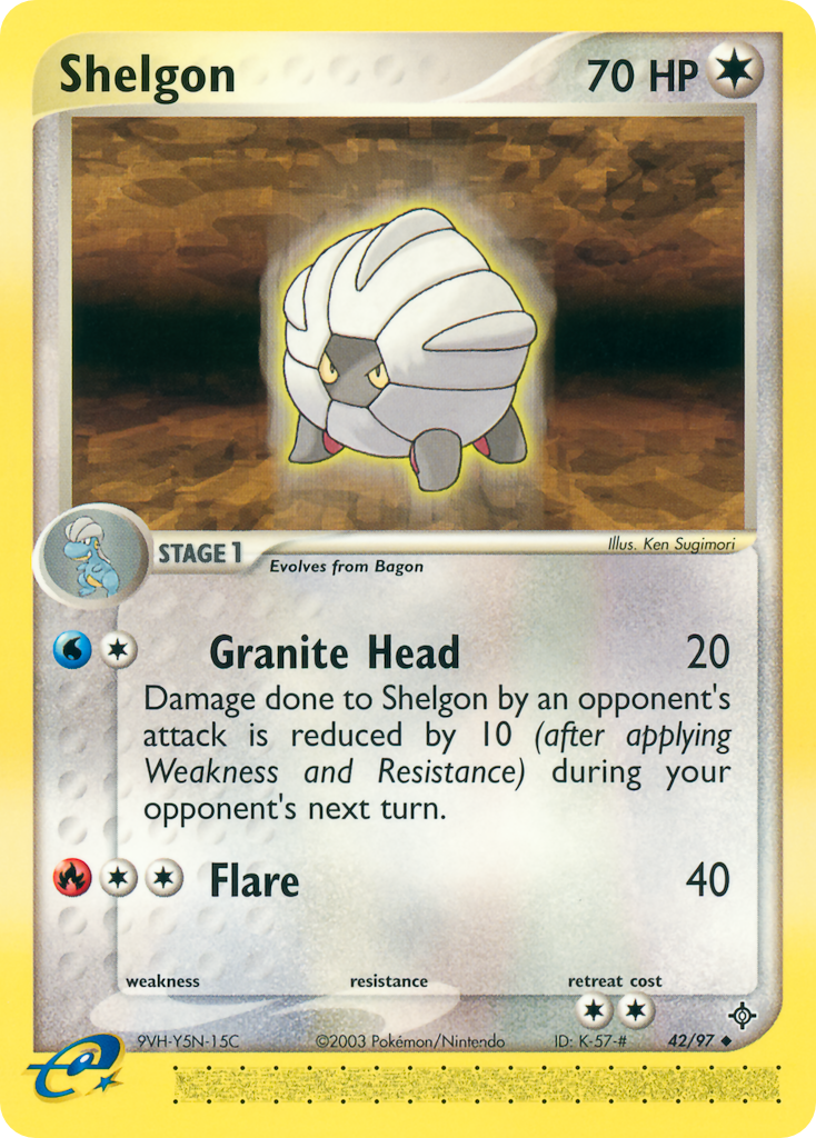 Shelgon — Dragon #042 / 97